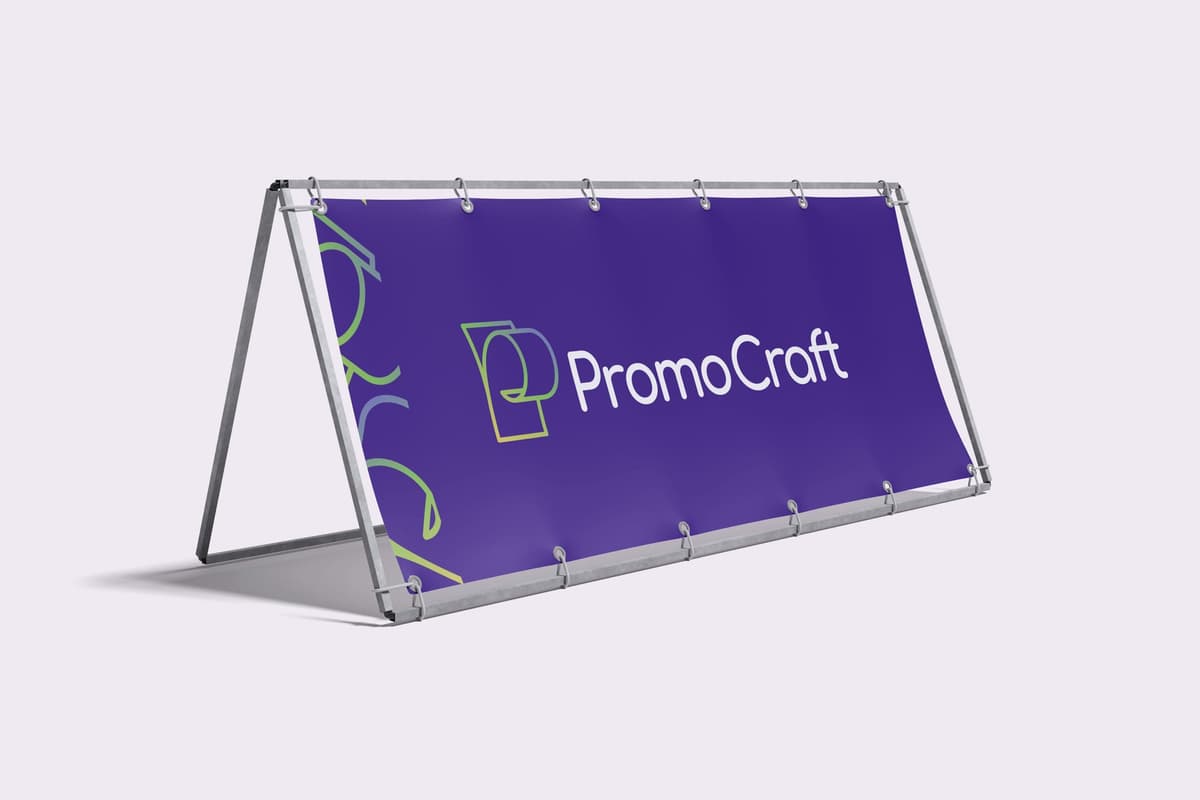 Mesh și banner publicitar