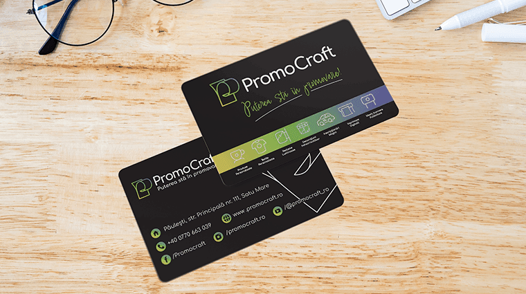 Cărți de vizită din metal – eleganță, rezistență și impact