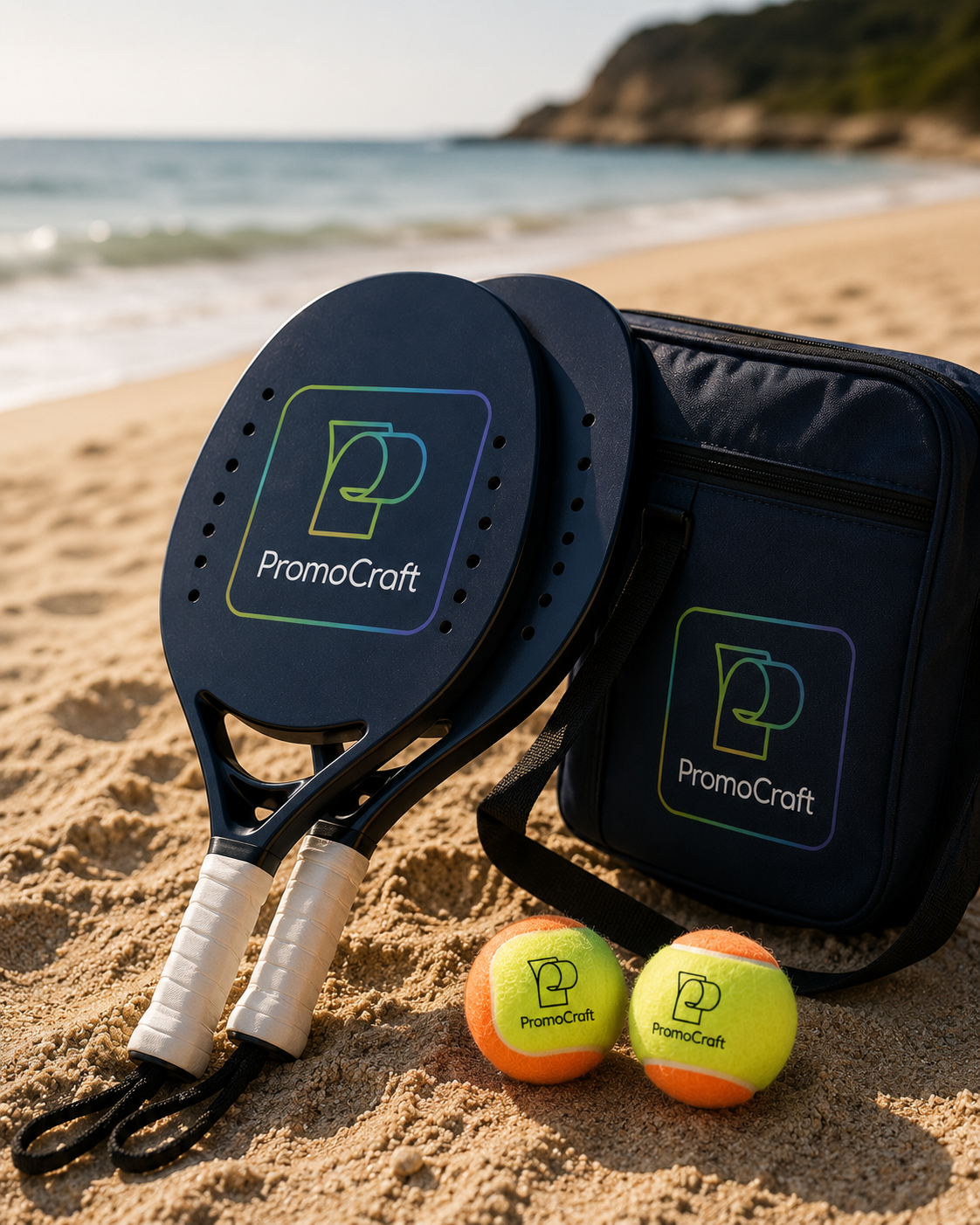 Set de beach tennis personalizat – Promocraft