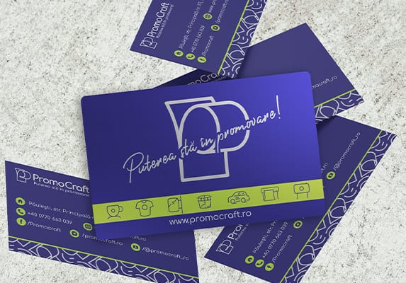 Cărți de vizită din metal – eleganță și impact profesional